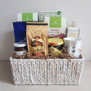 Coffee Cookie Baskets