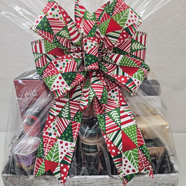Jolly Gourmet Christmas Gift Basket